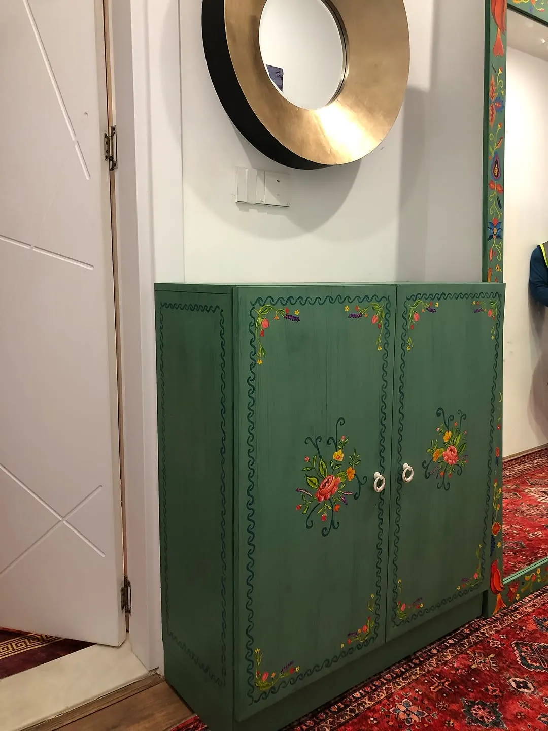 Hand-painted Decorative Mirror