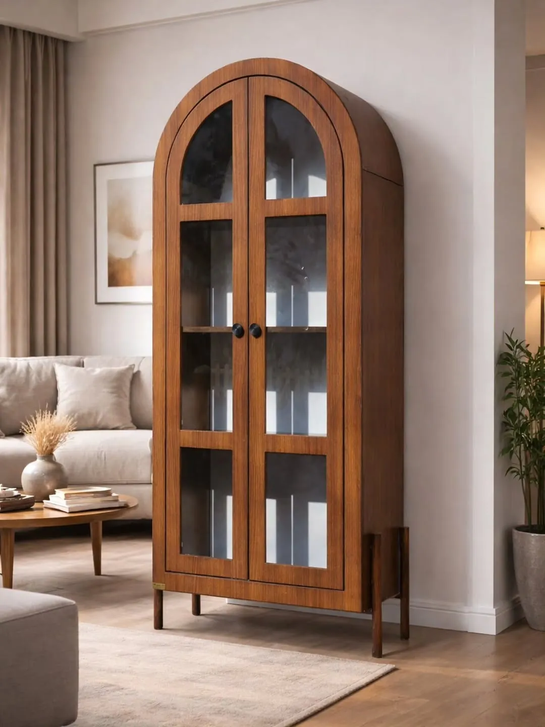 Wooden Glass Display Cabinet