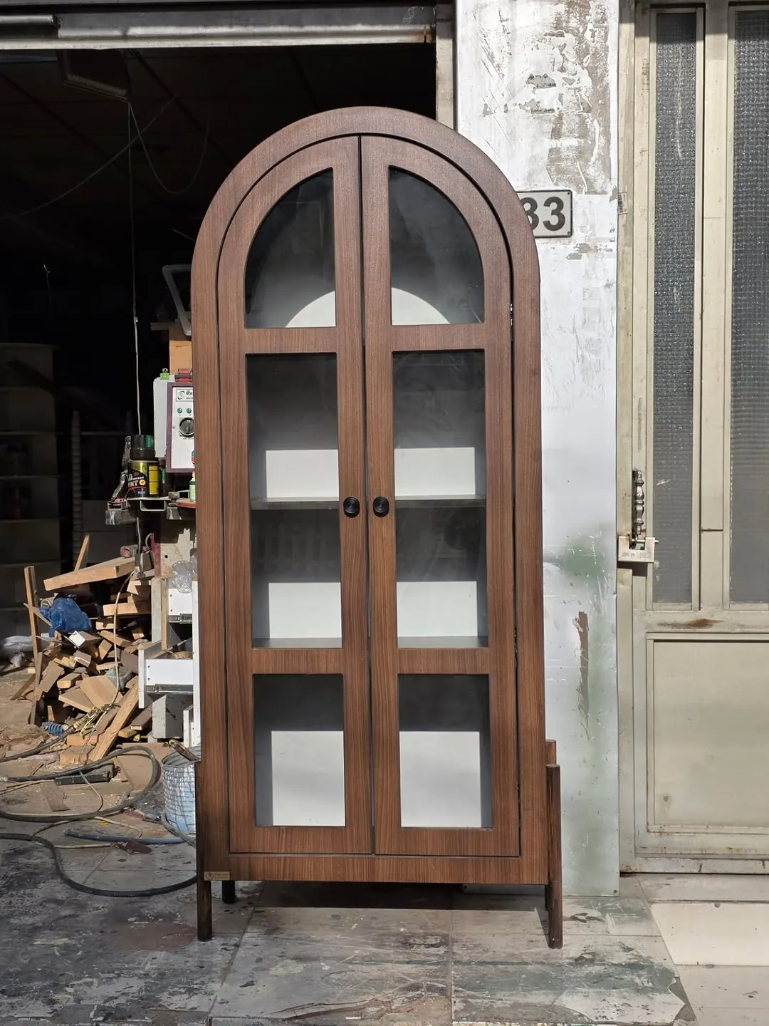 Wooden Glass Display Cabinet