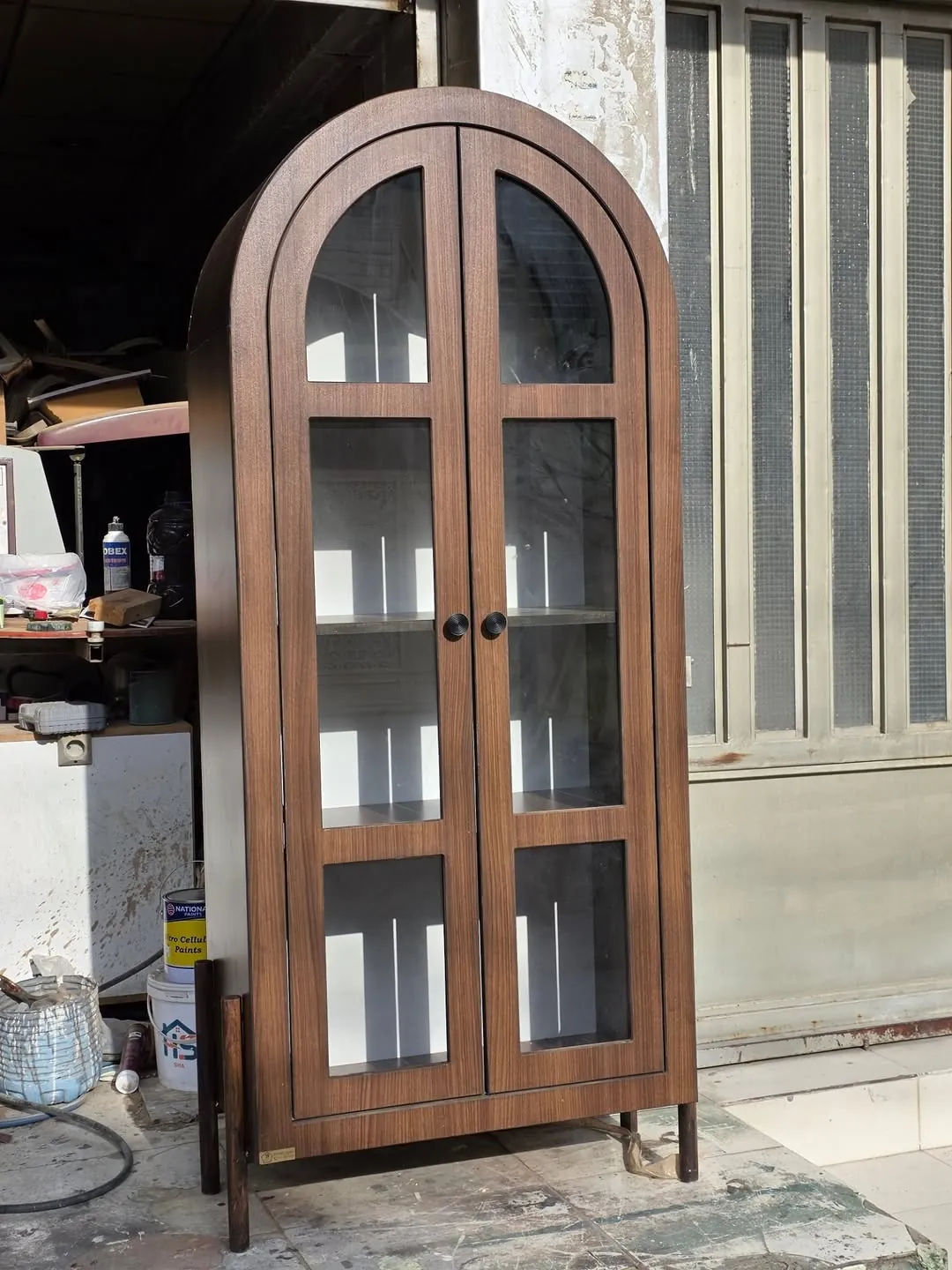 Wooden Glass Display Cabinet