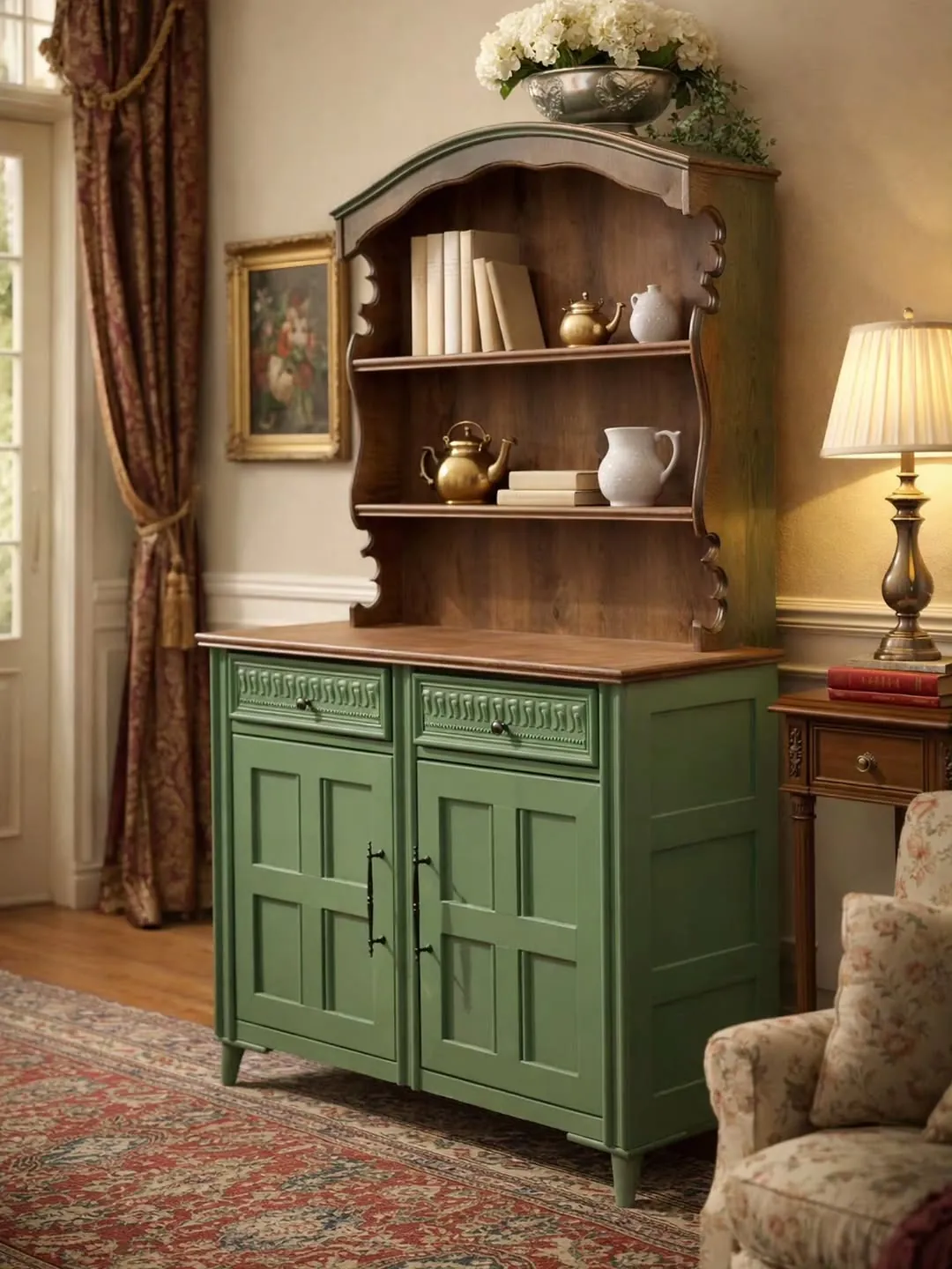 Classic Wooden Console Table