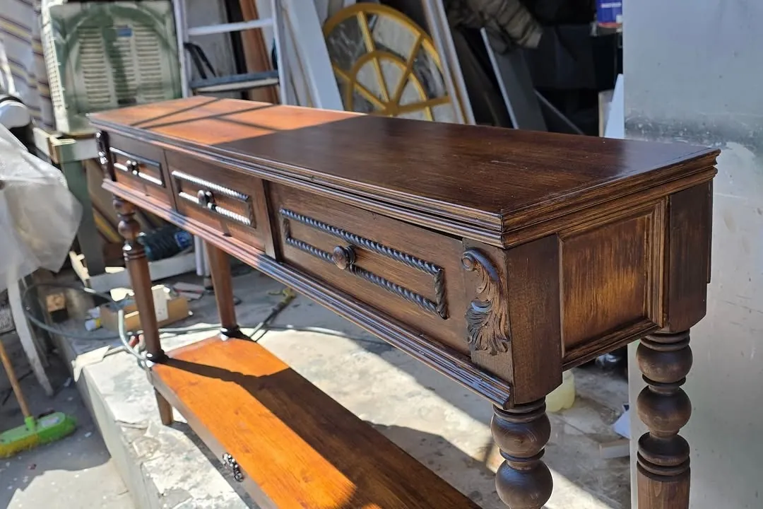 Classic Wooden Console Table