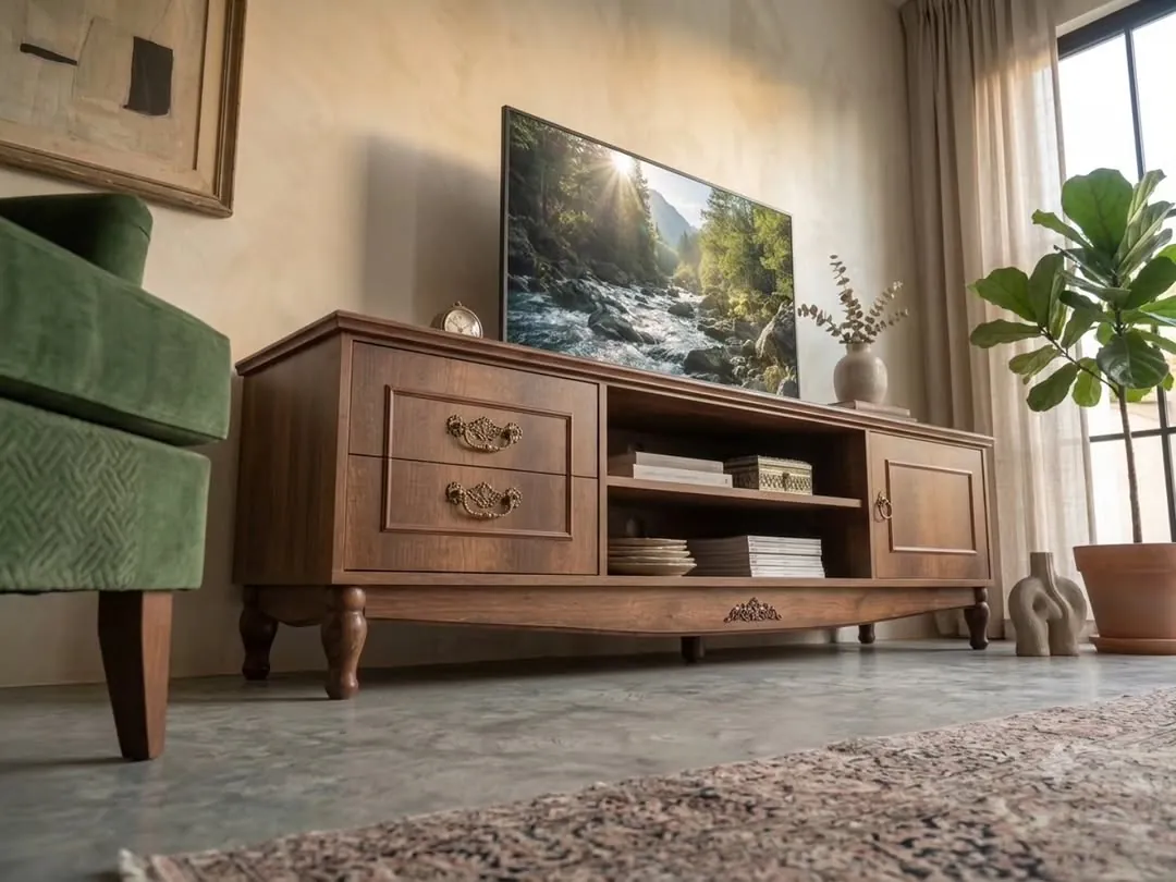 Wooden TV Stand