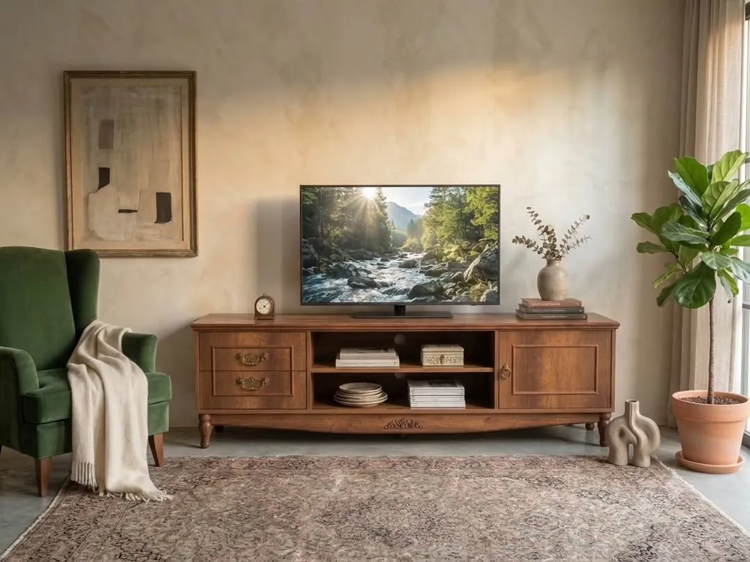 Wooden TV Stand
