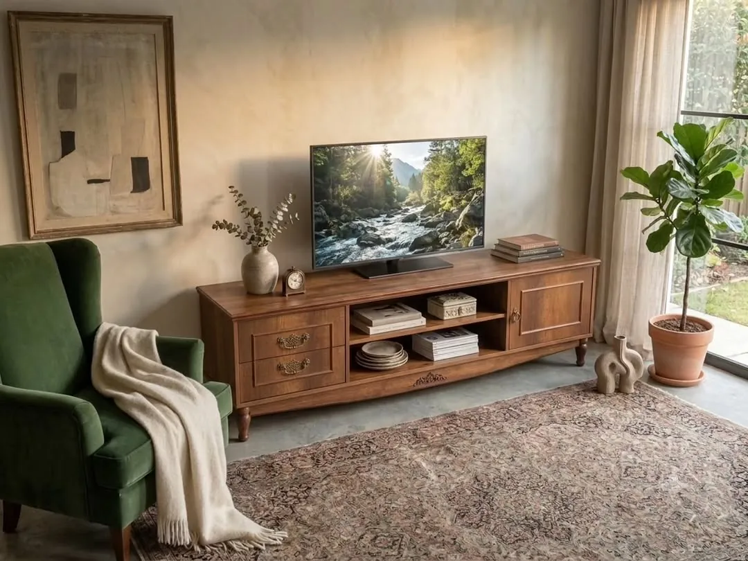 Wooden TV Stand