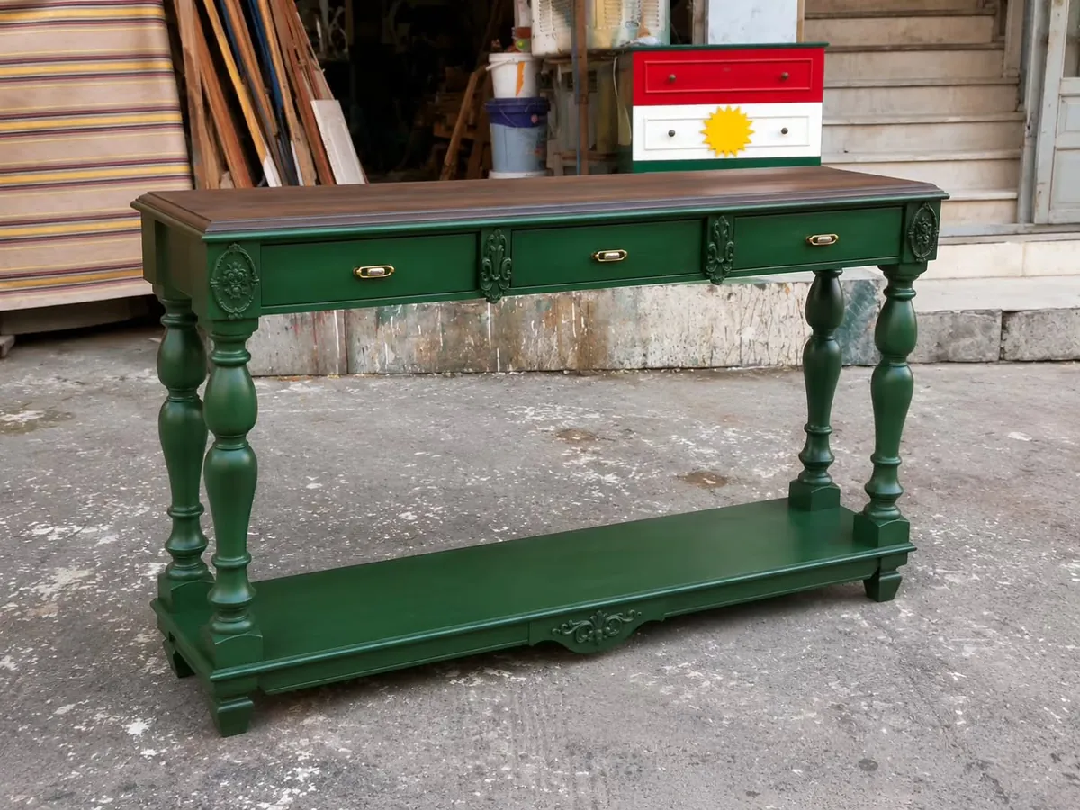 Handcrafted Wooden Table