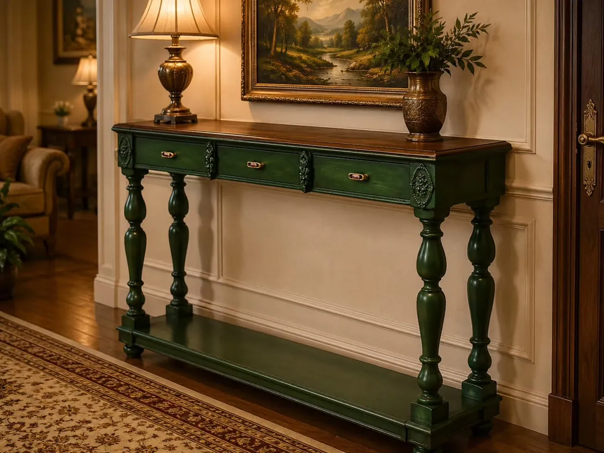 Handcrafted Wooden Table