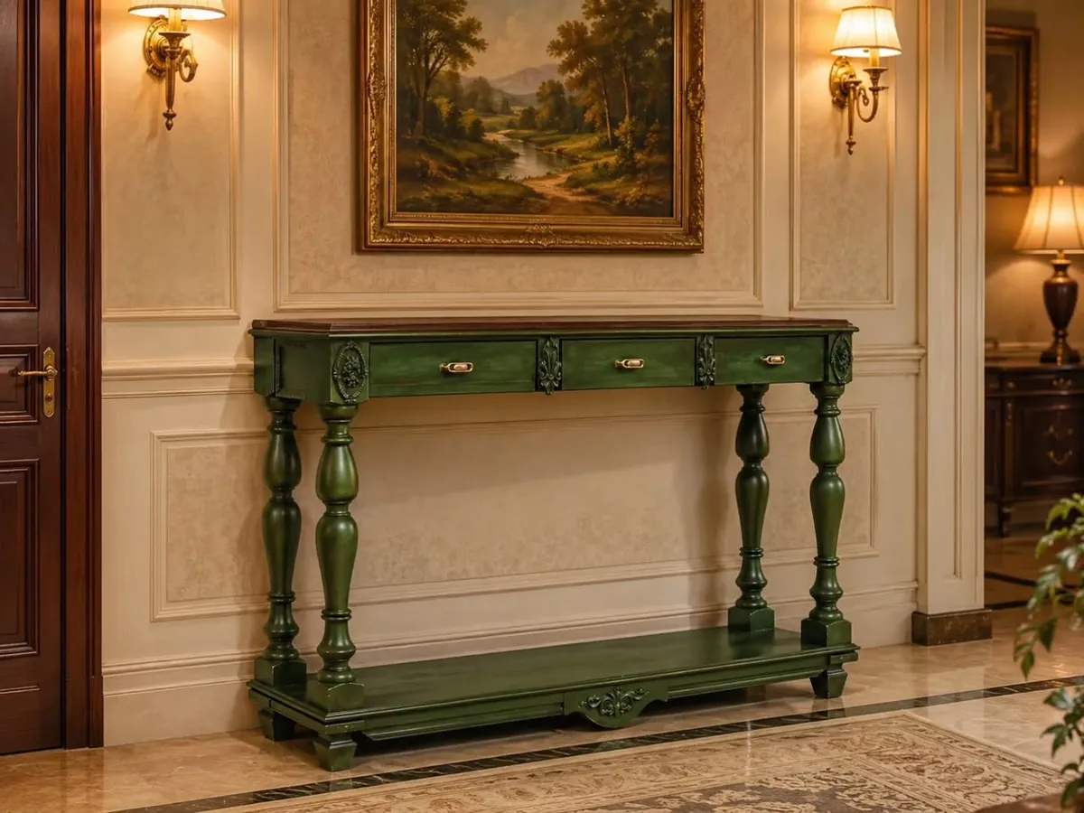 Handcrafted Wooden Table