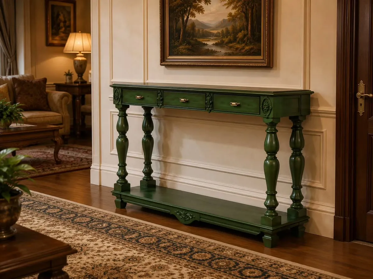 Handcrafted Wooden Table
