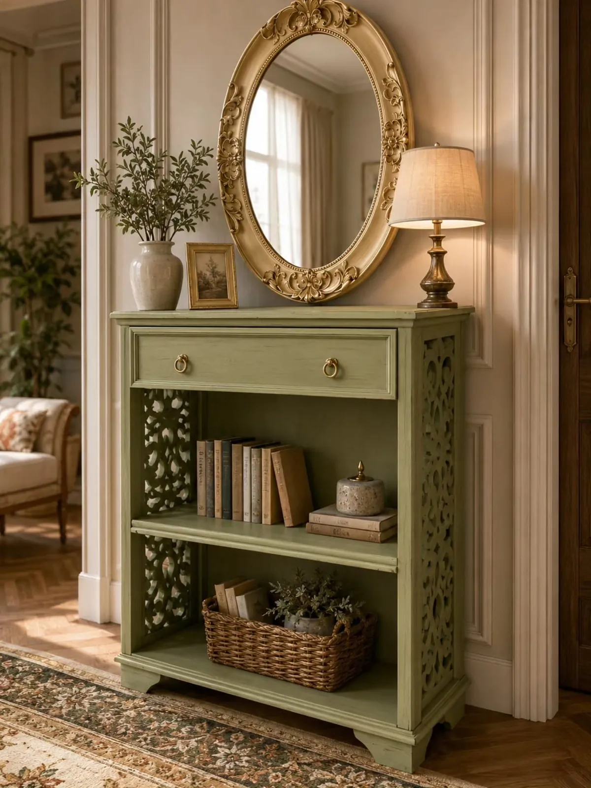 Customizable Wooden Console Table