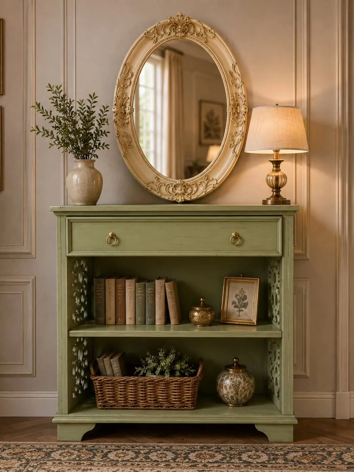 Customizable Wooden Console Table