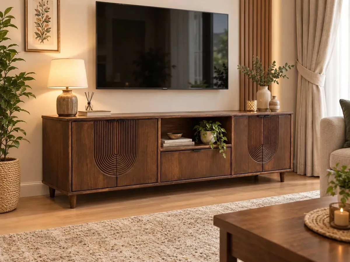 Wooden TV Stand