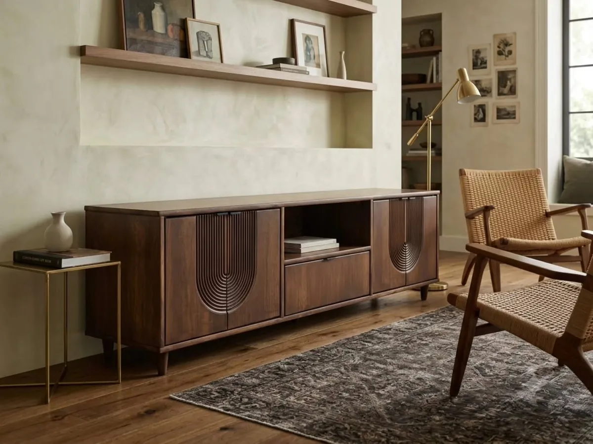 Wooden TV Stand