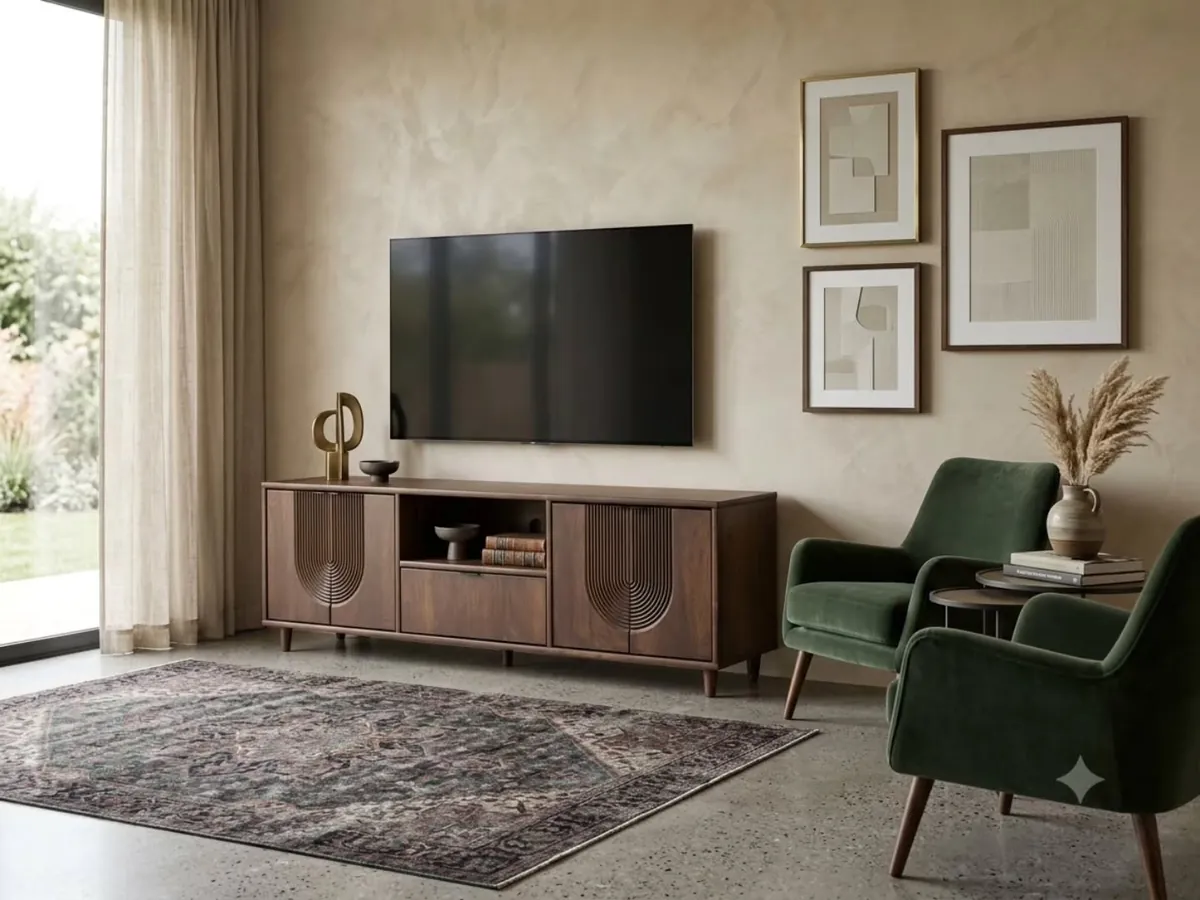 Wooden TV Stand