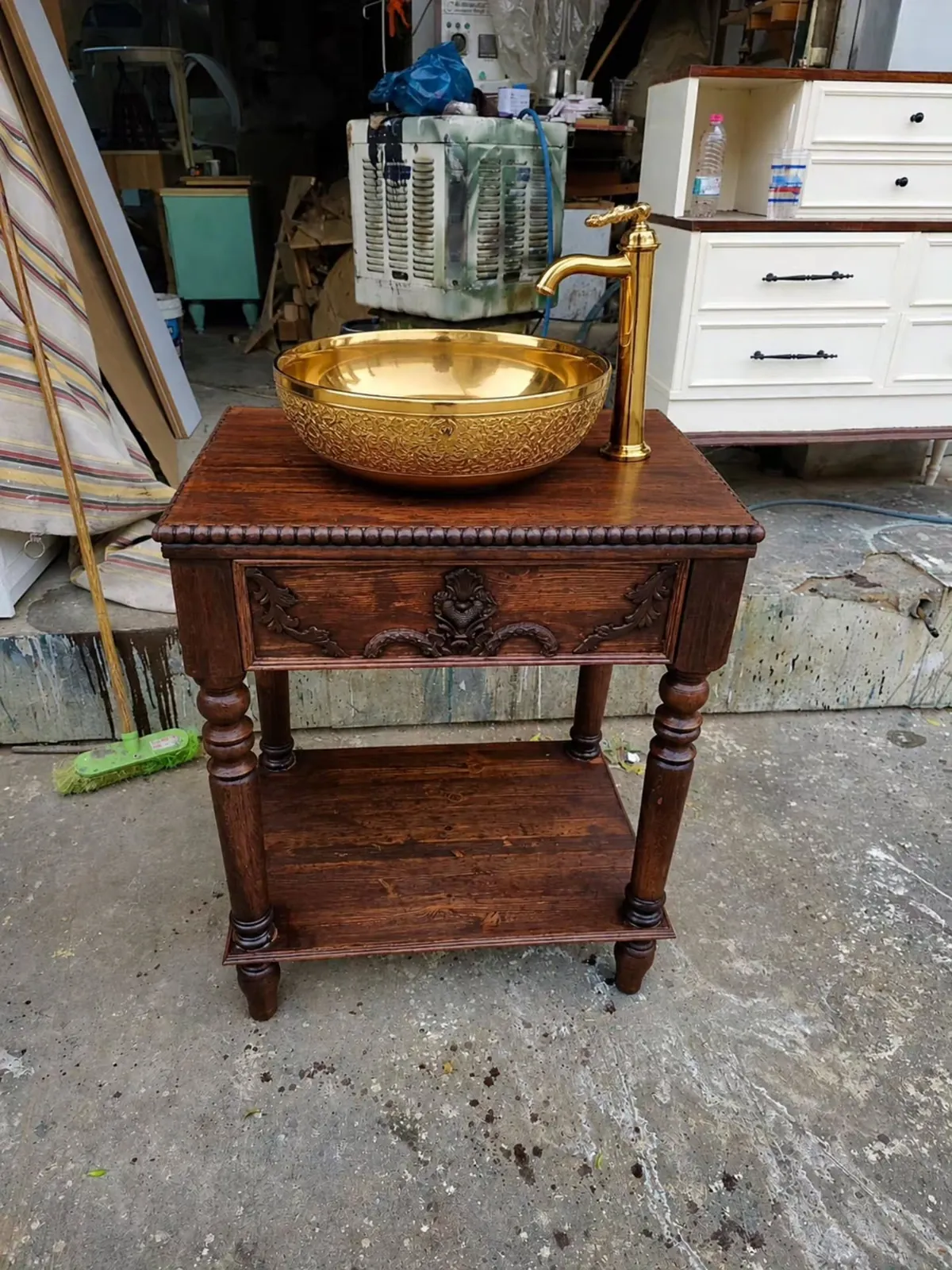 Wooden Side Table