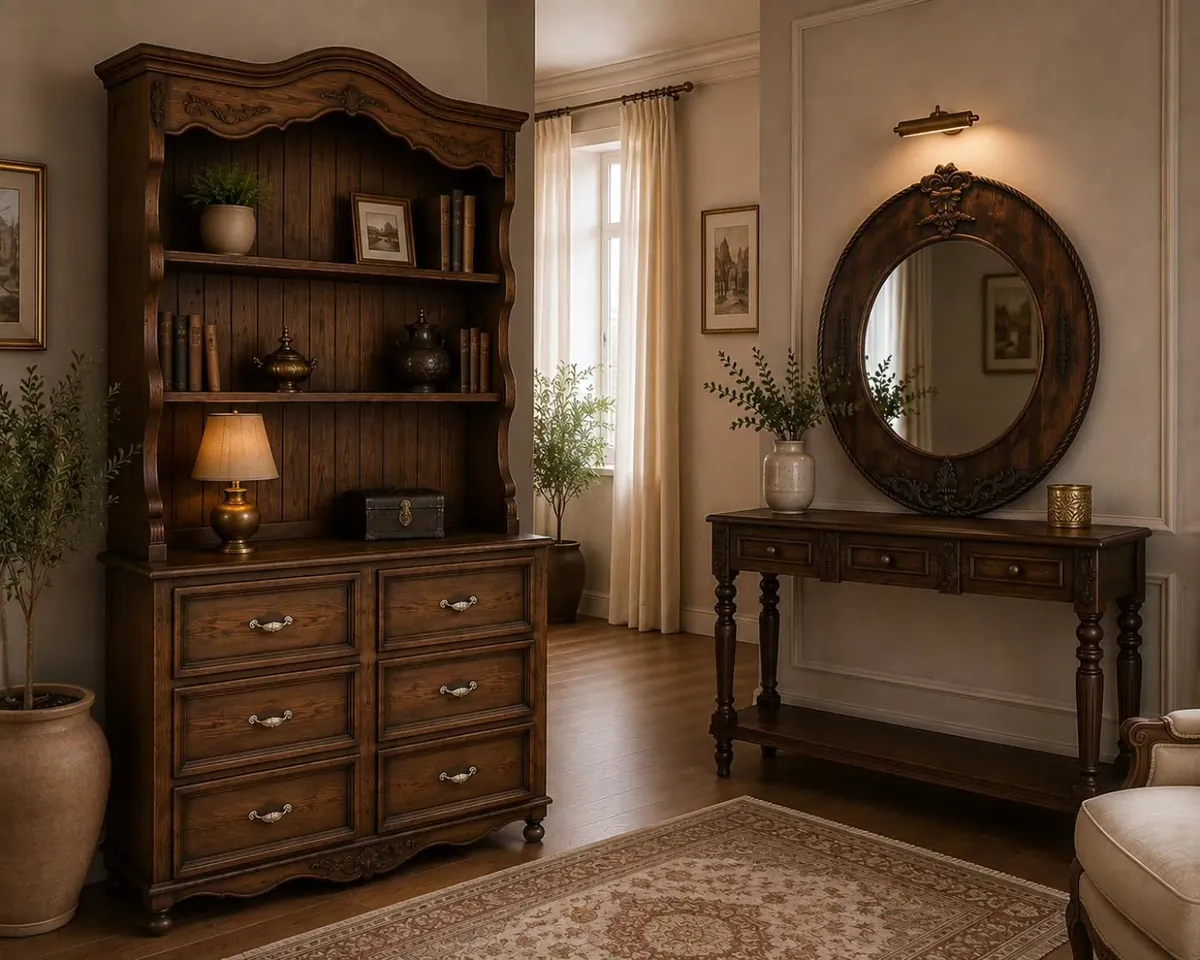 Classic Wooden Furniture Set