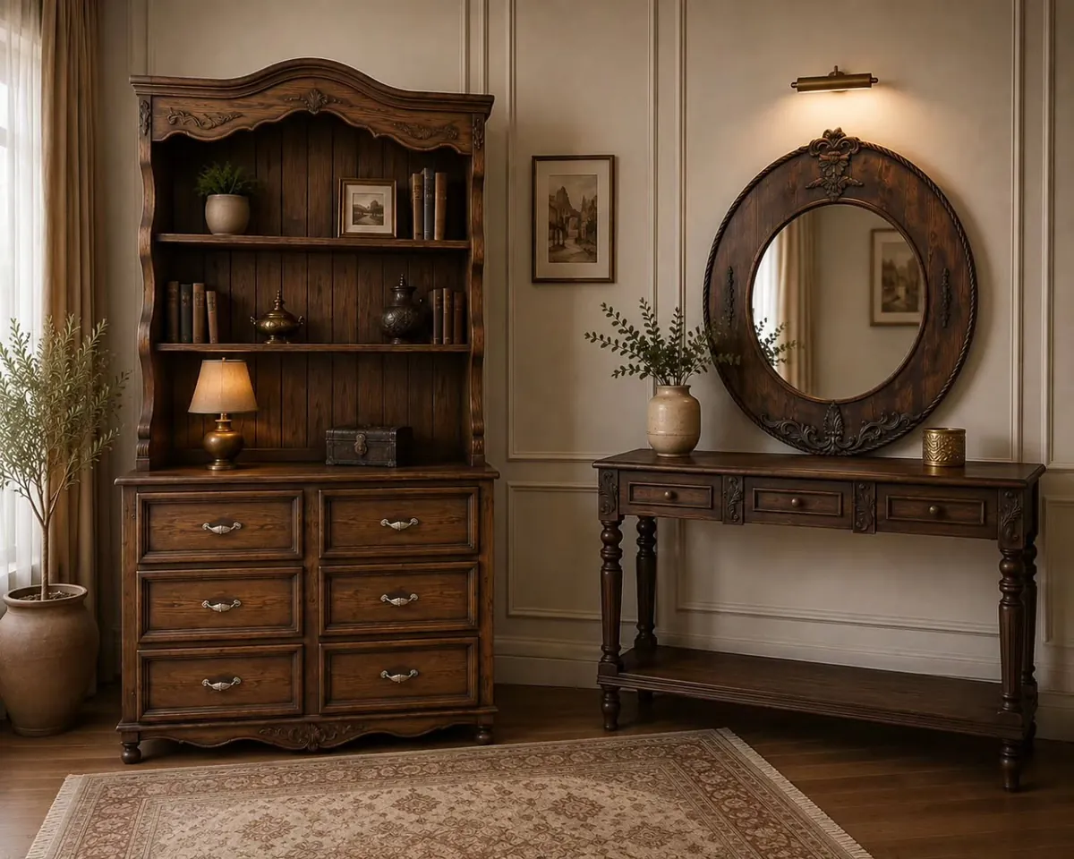 Classic Wooden Furniture Set