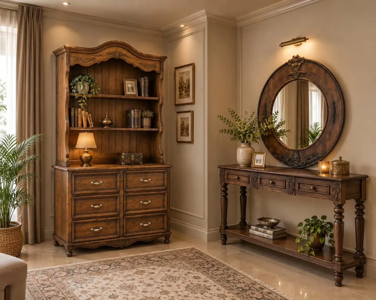 Classic Wooden Furniture Set