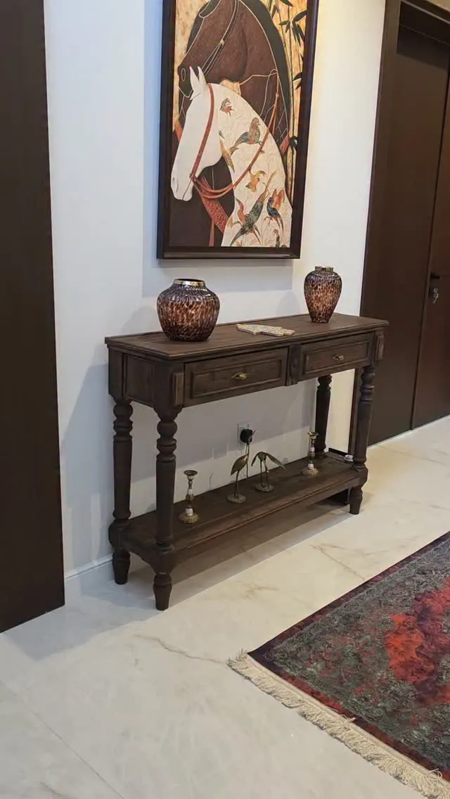 Wooden Console Table