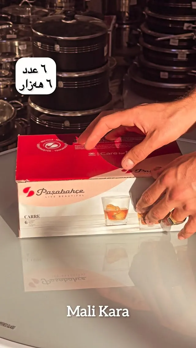 Pasabahce Carre Tumbler Set (6 Pieces)