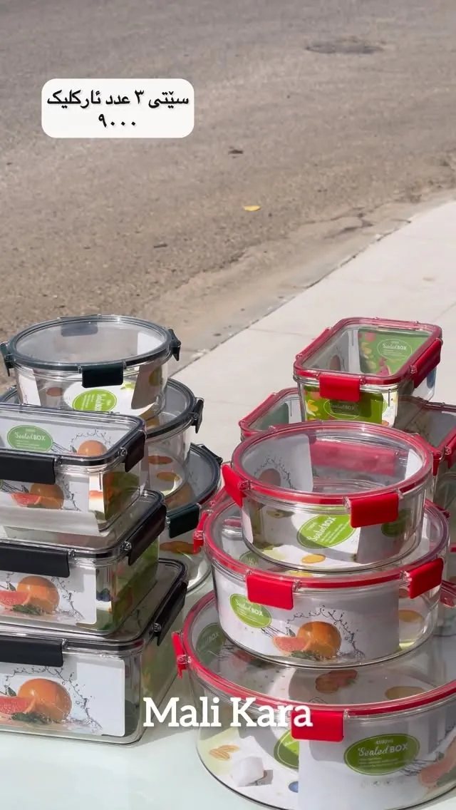 Set of 3 Food Storage Containers