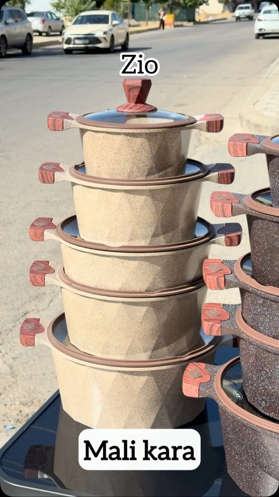Mali kara Pot Set
