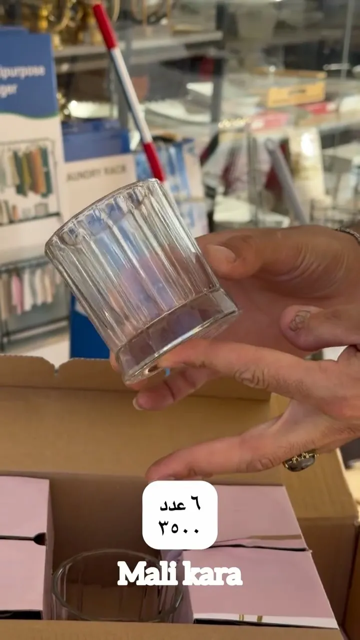 Glass Tumblers (Set of 6)