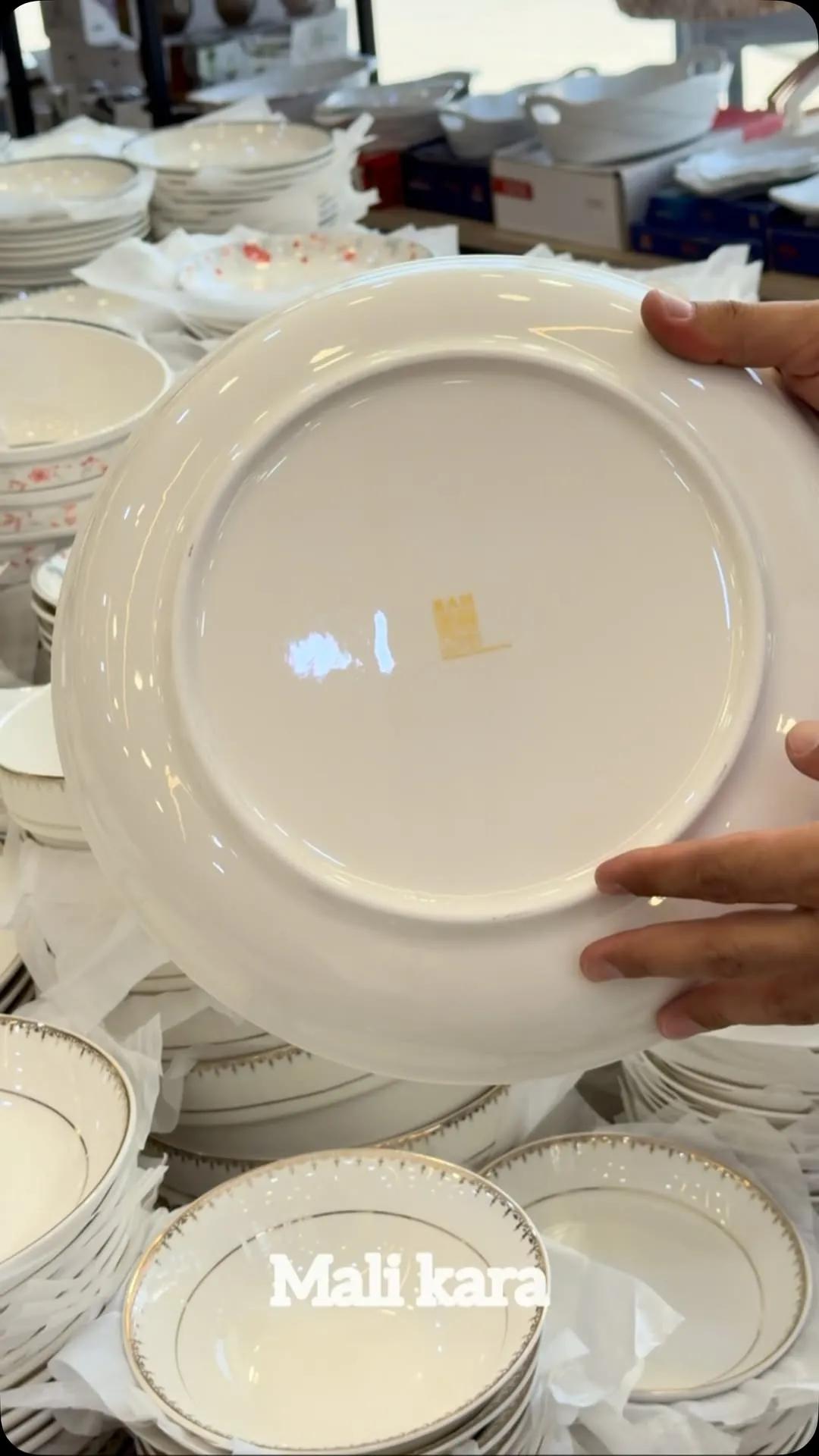 White Ceramic Plates