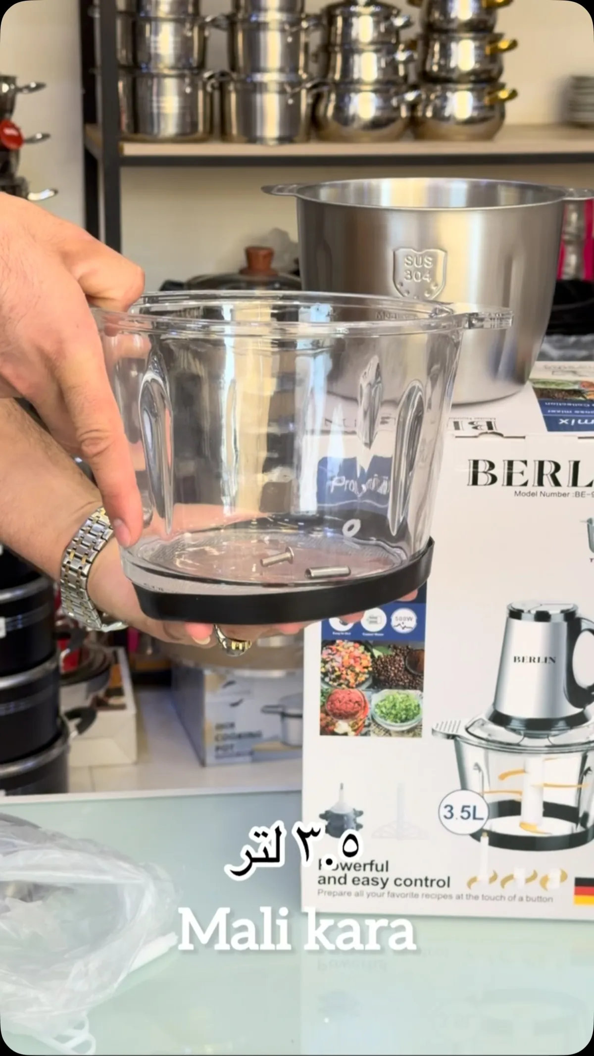 Berlin Food Processor 3.5L