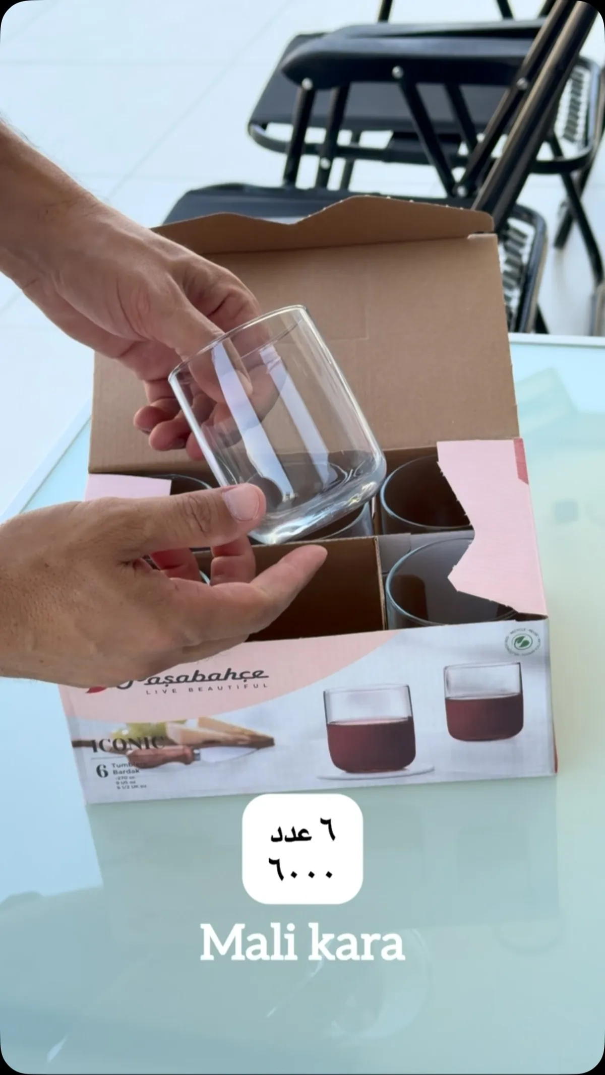 Paşabahçe Iconic Glass Set (6 Pieces)