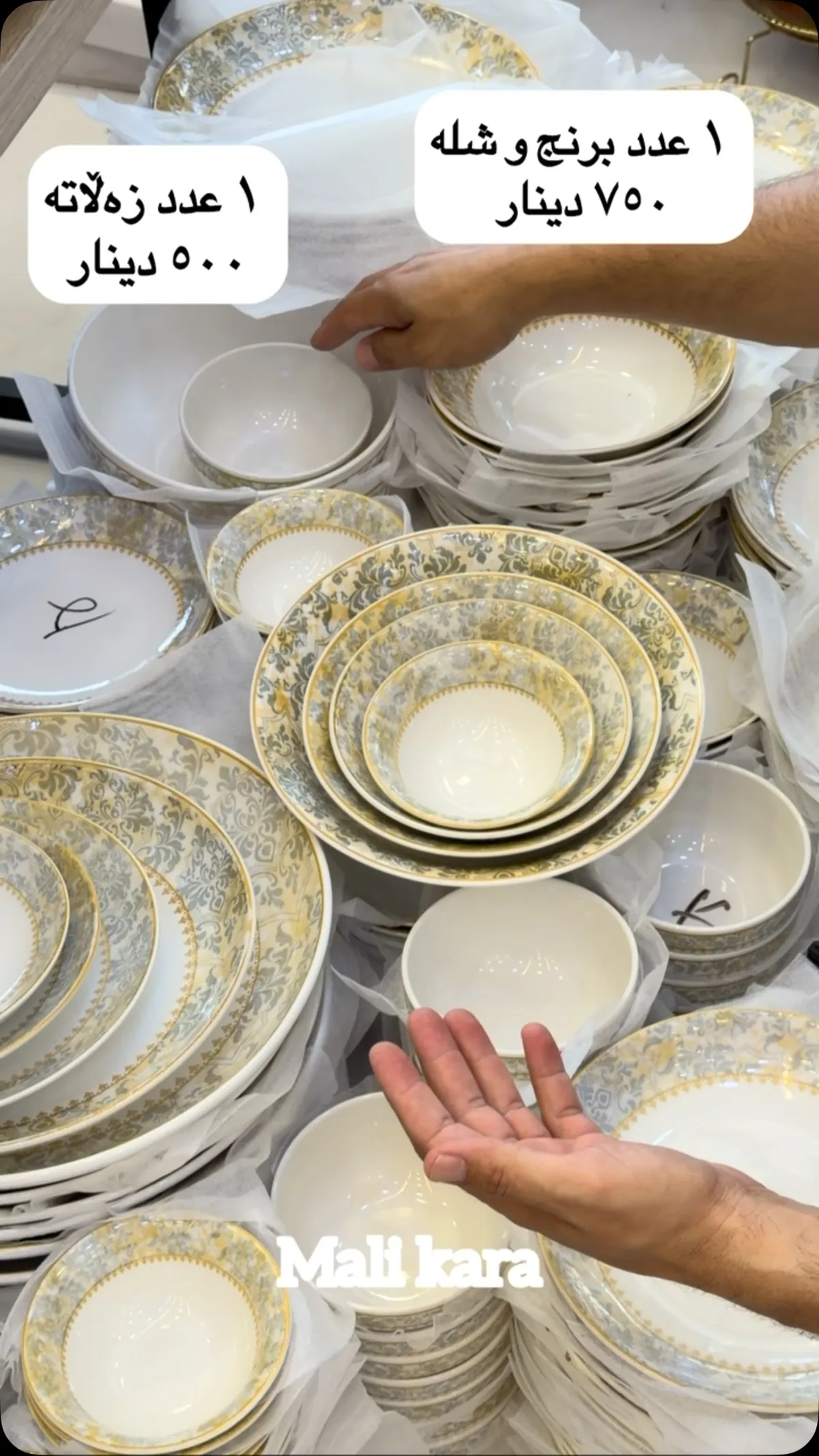 Ceramic Plates and Bowls Set