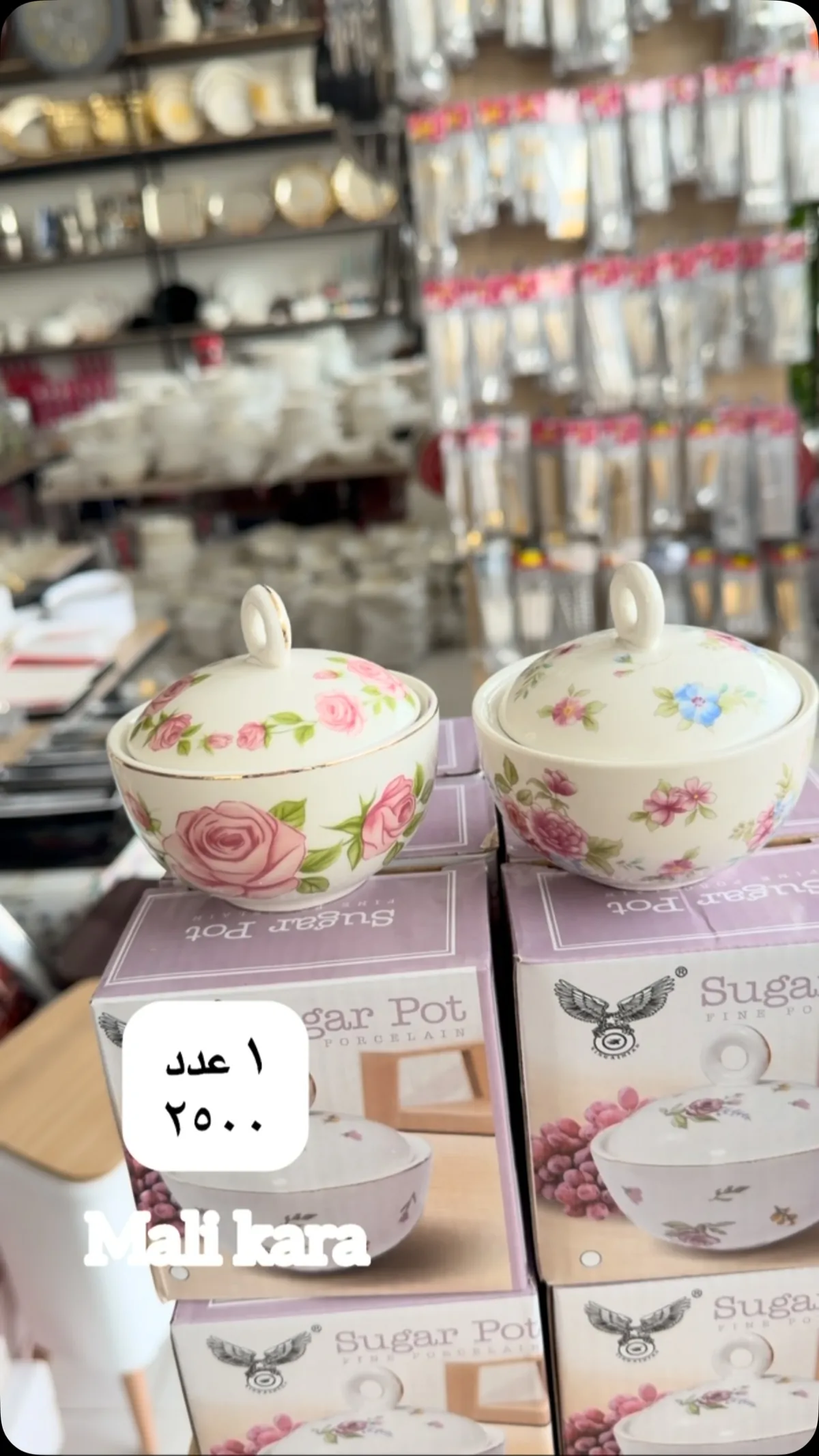 Porcelain Sugar Pot