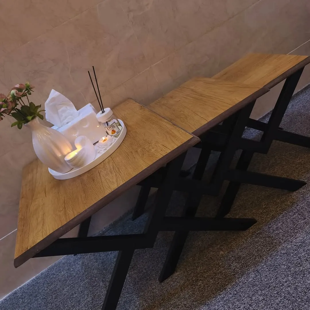 Custom 3-Piece Classic Wooden Table Set