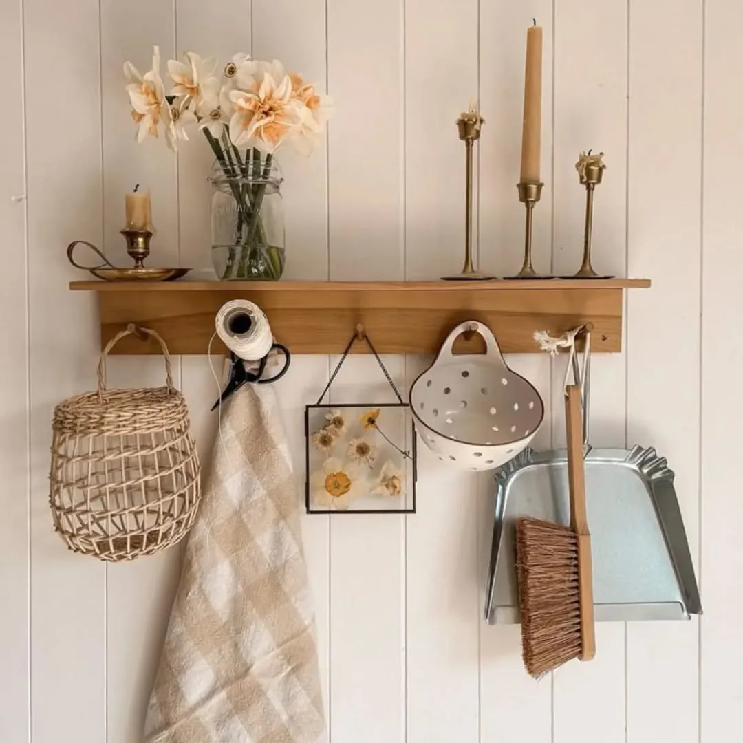 Custom Wooden Wall Shelf