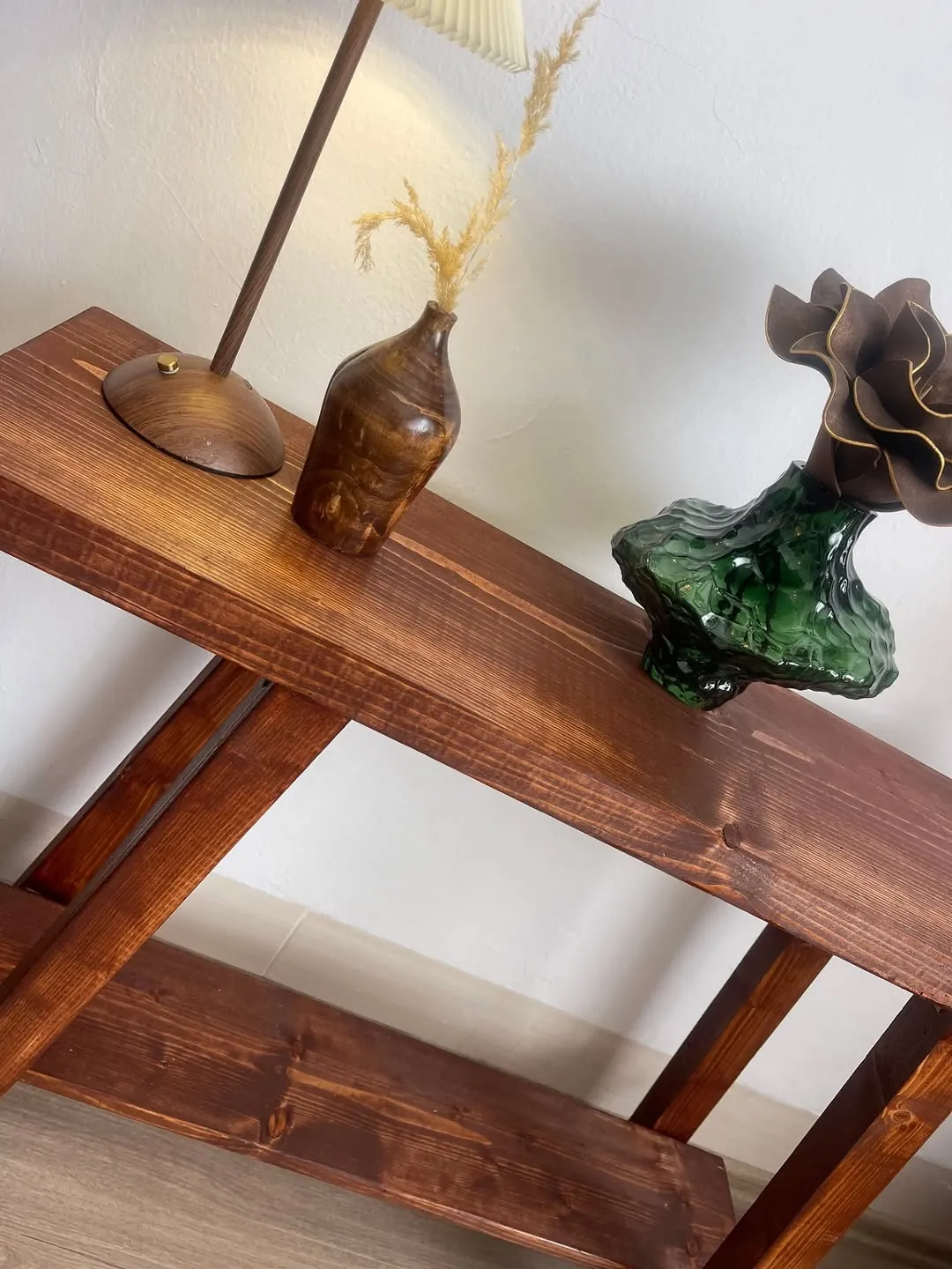 Handmade Wooden Console Table