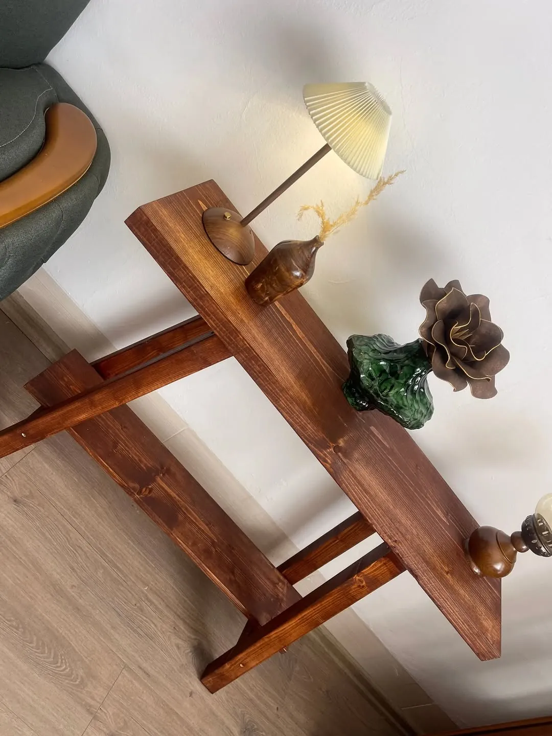 Handmade Wooden Console Table
