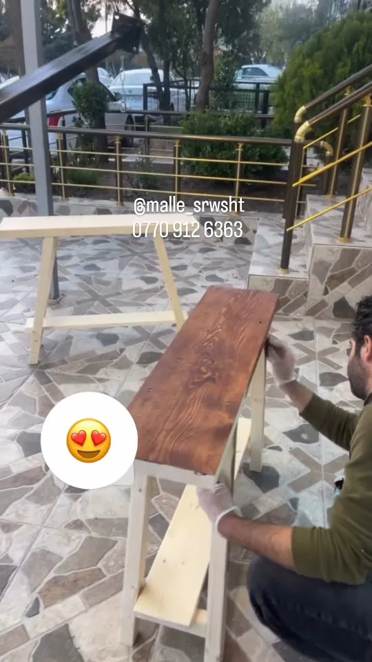 Handmade Wooden Table