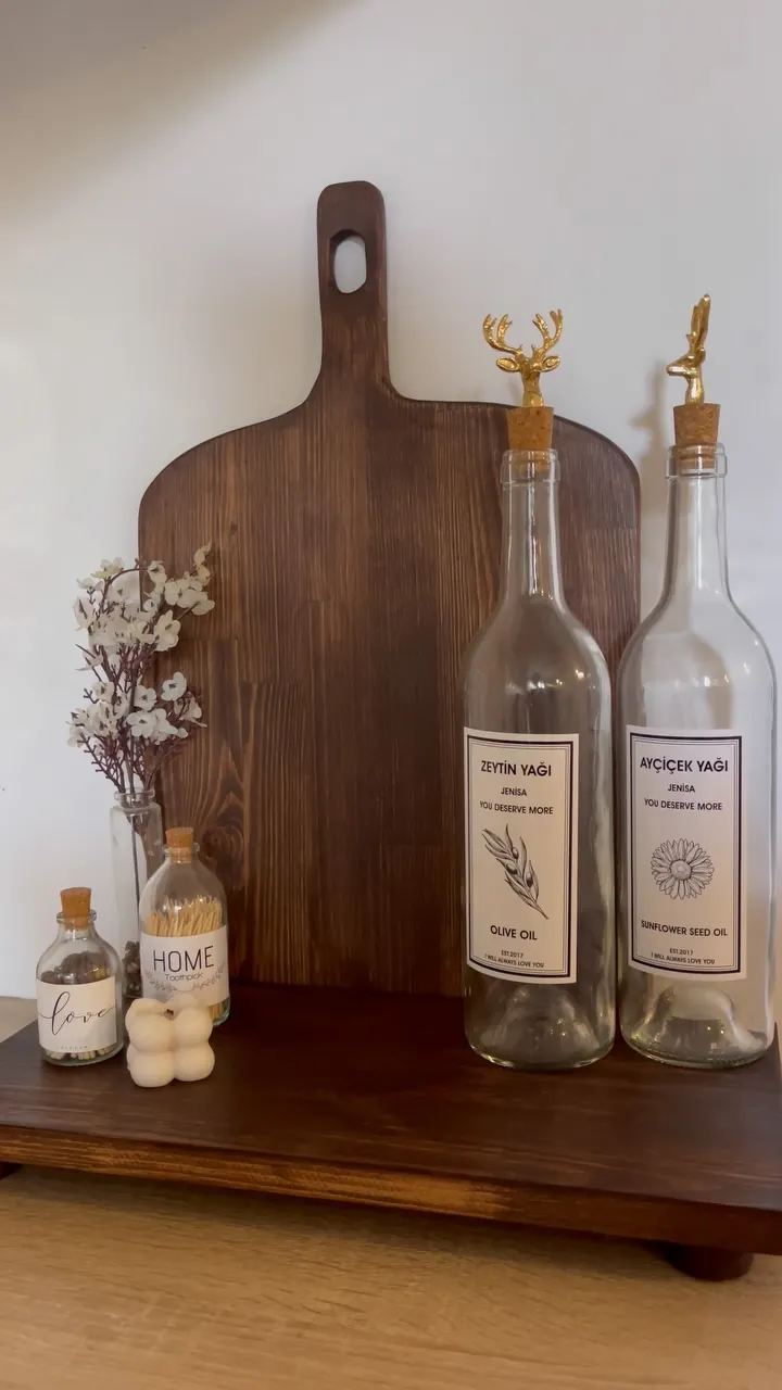 Handmade Pine Wood Decor