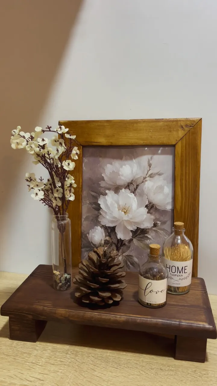 Pine Wood Stand