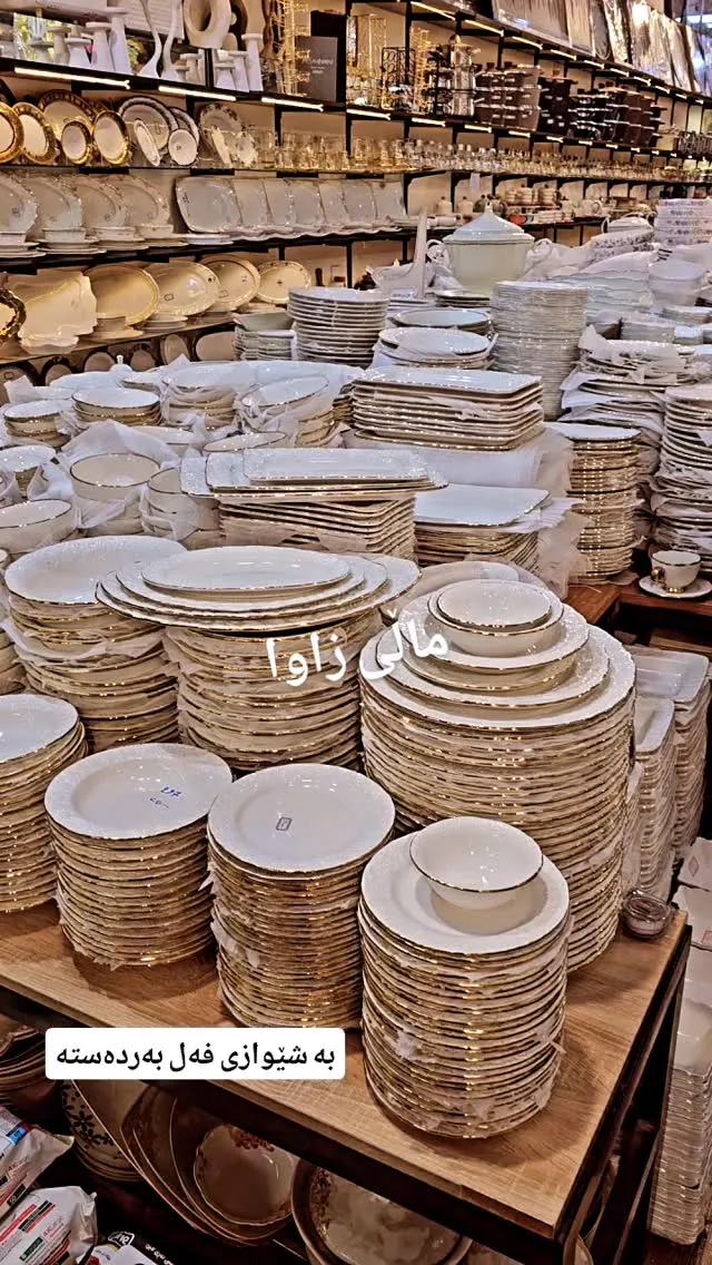 Porcelain Plates and Bowls Set
