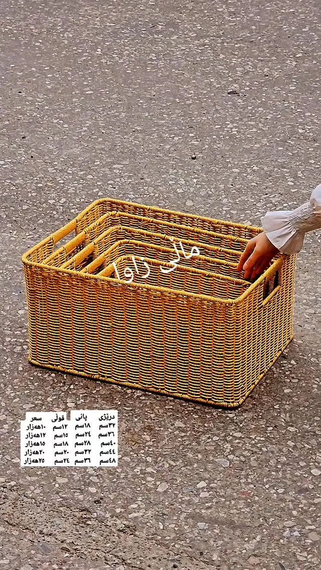Wicker Storage Basket