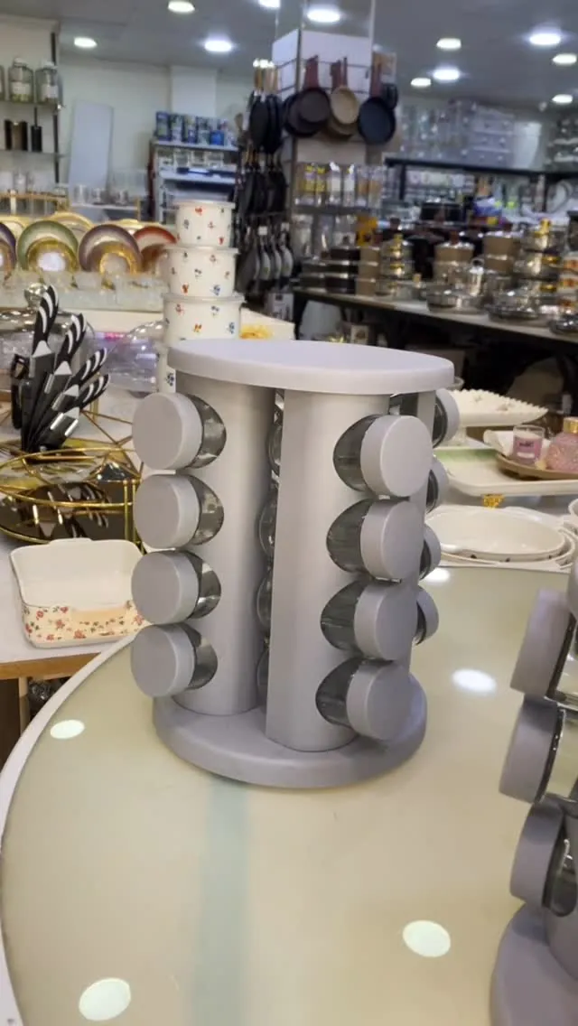 Rotating Spice Rack Organizer