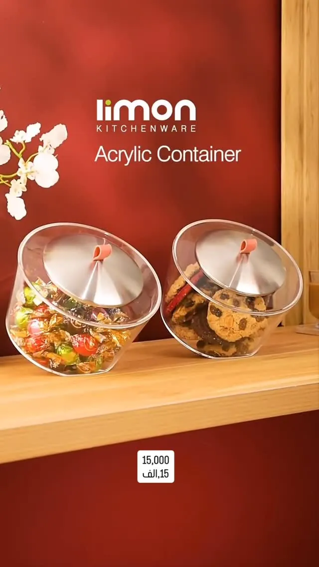 Limon Acrylic Container