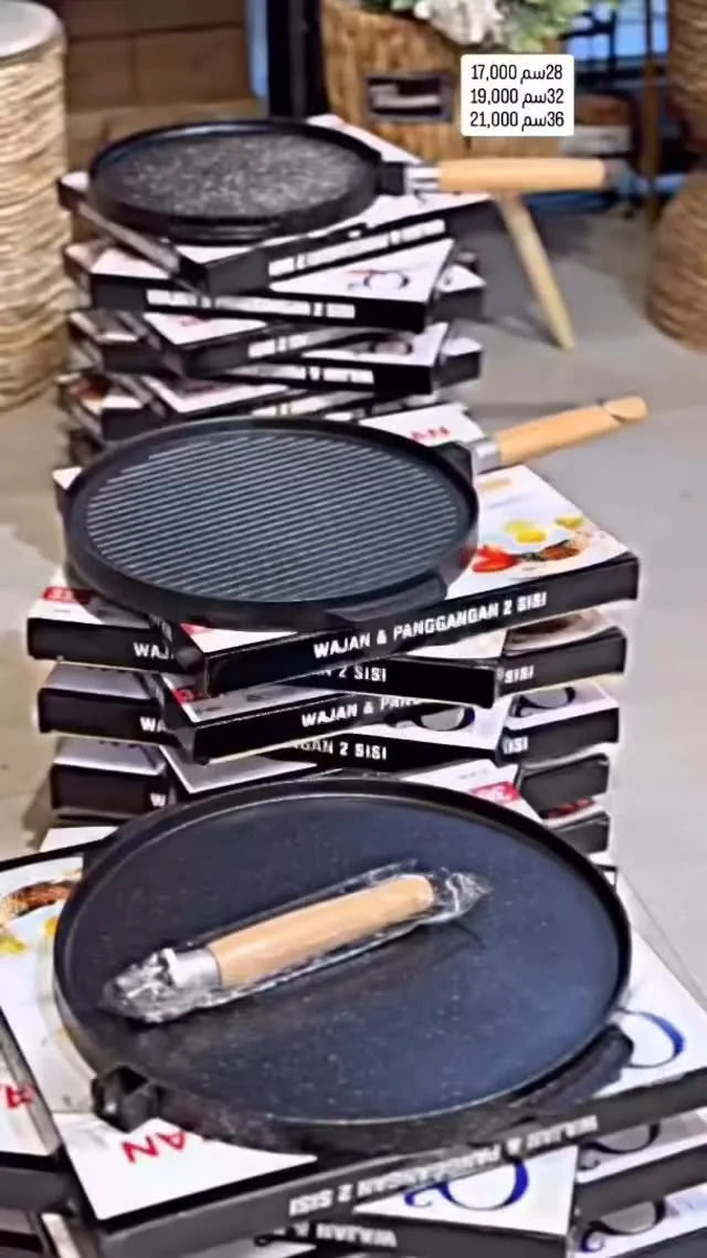 Double-Sided Grill Pan