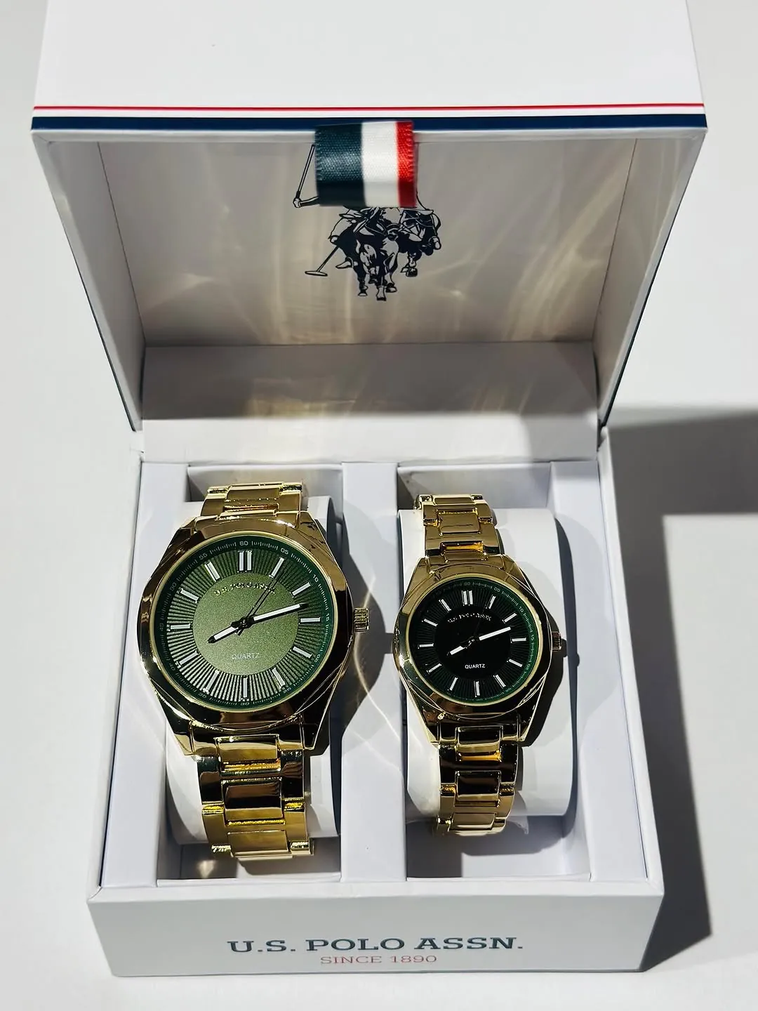 U.S. Polo Assn. Gold Quartz Watches