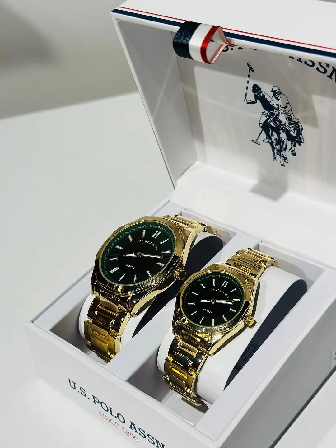 U.S. Polo Assn. Gold Quartz Watches