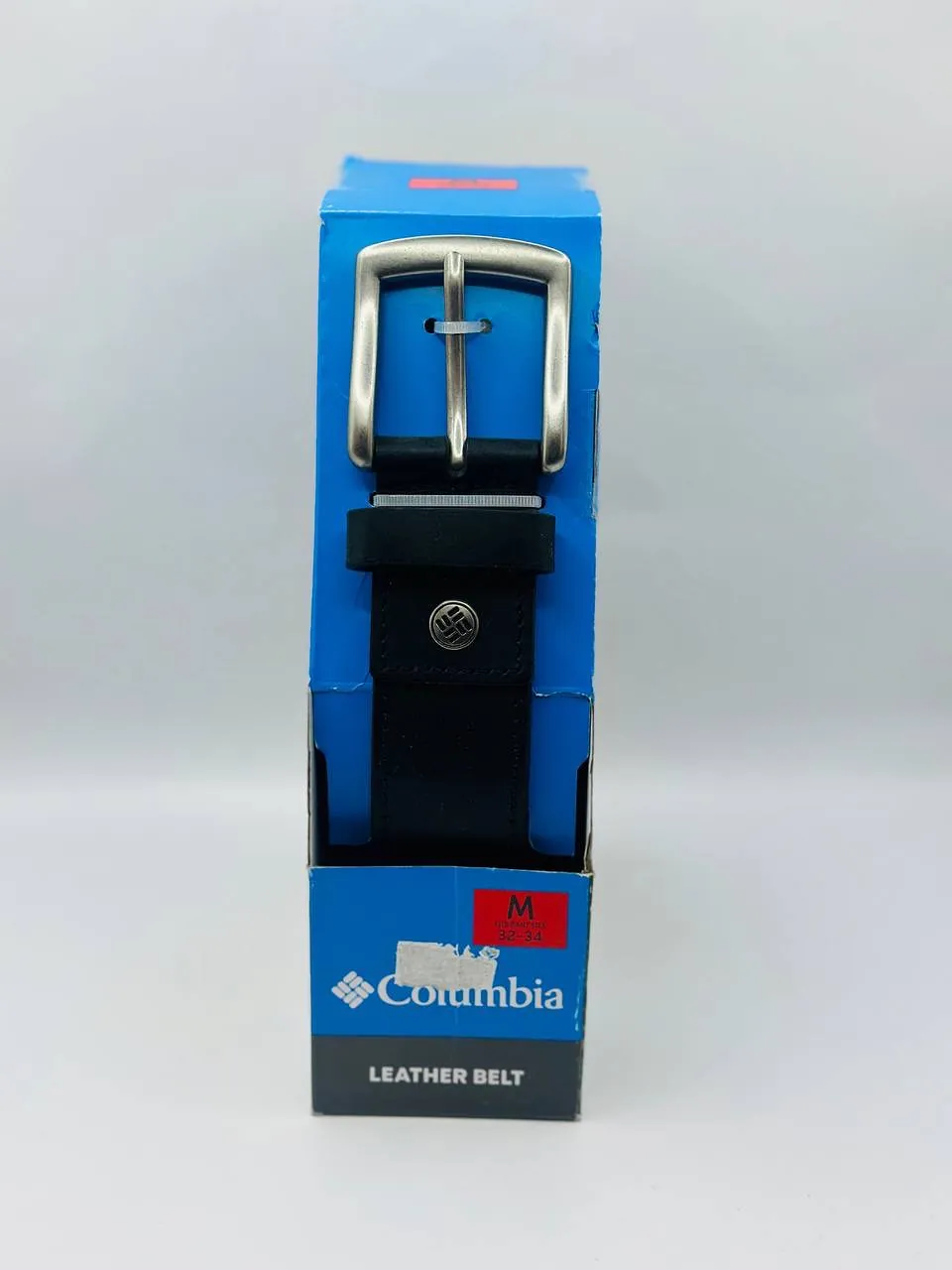 Columbia Leather Belt Size M (32-34)