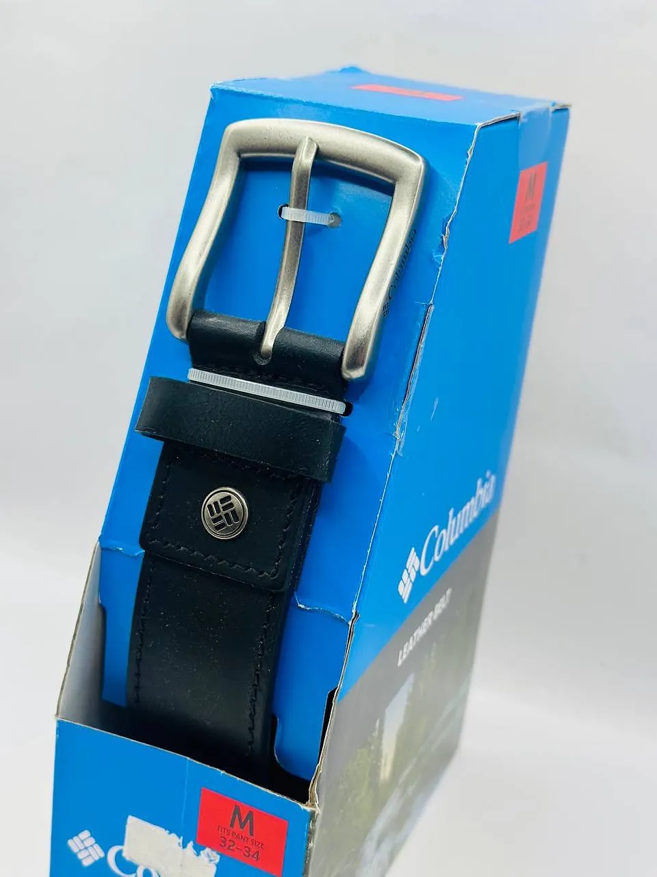 Columbia Leather Belt Size M (32-34)