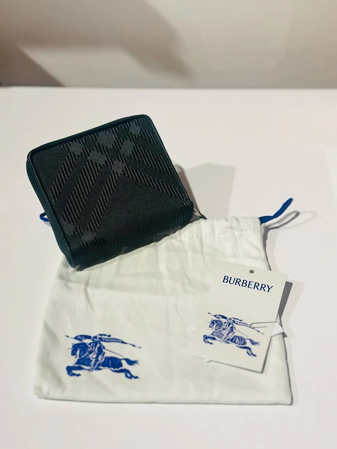 Burberry Checkered Wallet
