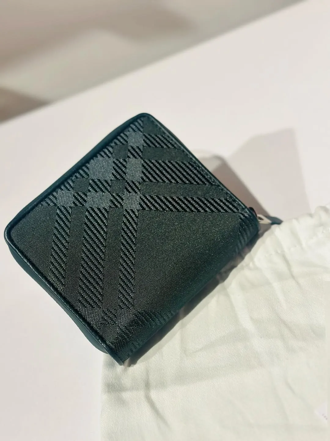 Burberry Checkered Wallet